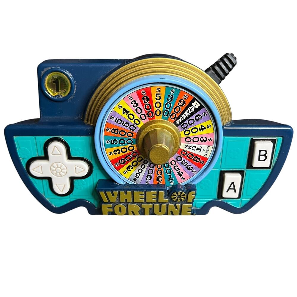 Jakks‎ Pacific Wheel of Fortune 1st Edition Plug and Play TV Game Console 2005